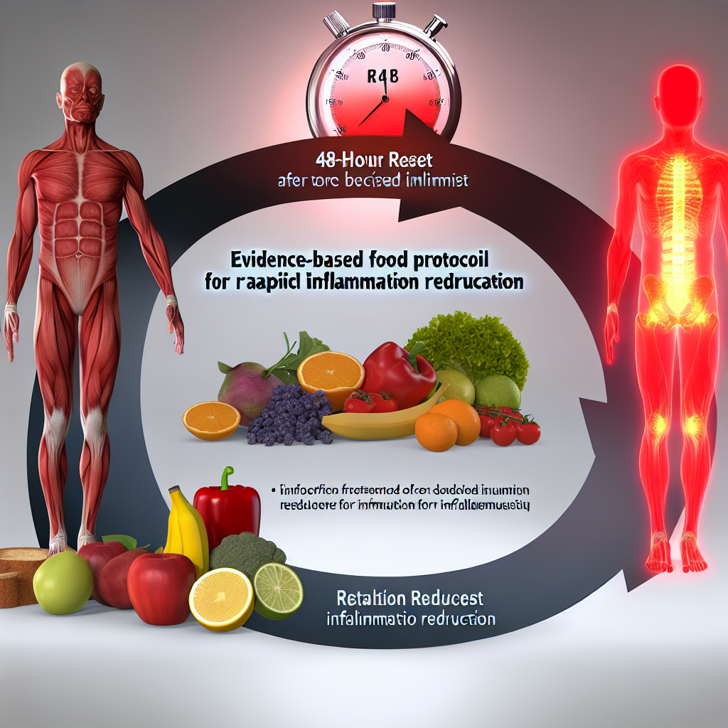 The 48-Hour Reset: Evidence-Based Food Protocol for Rapid Inflammation Reduction