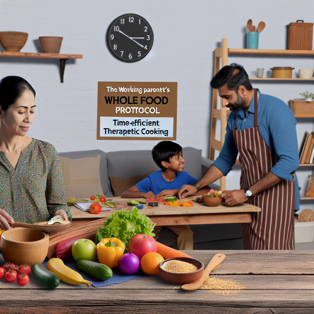 The Working Parent’s Whole Food Protocol: Time-Efficient Therapeutic Cooking