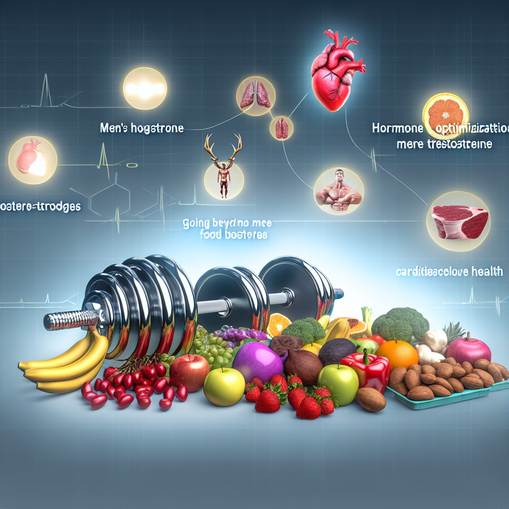 Men’s Hormone Optimization: Food Strategies Beyond Testosterone Boosters