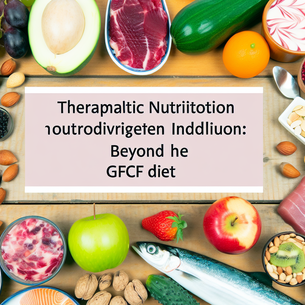 Therapeutic Nutrition for Neurodivergent Individuals: Beyond the GFCF Diet