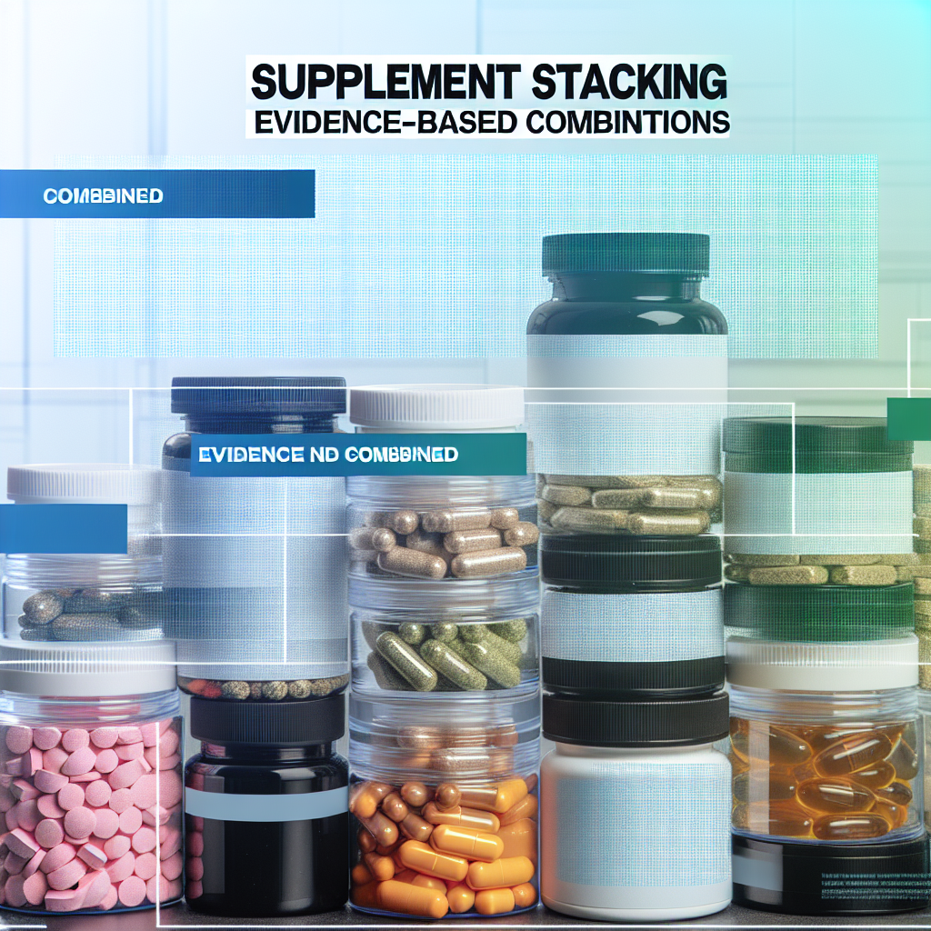 Supplement Stacking – Evidence-Based Combinations
