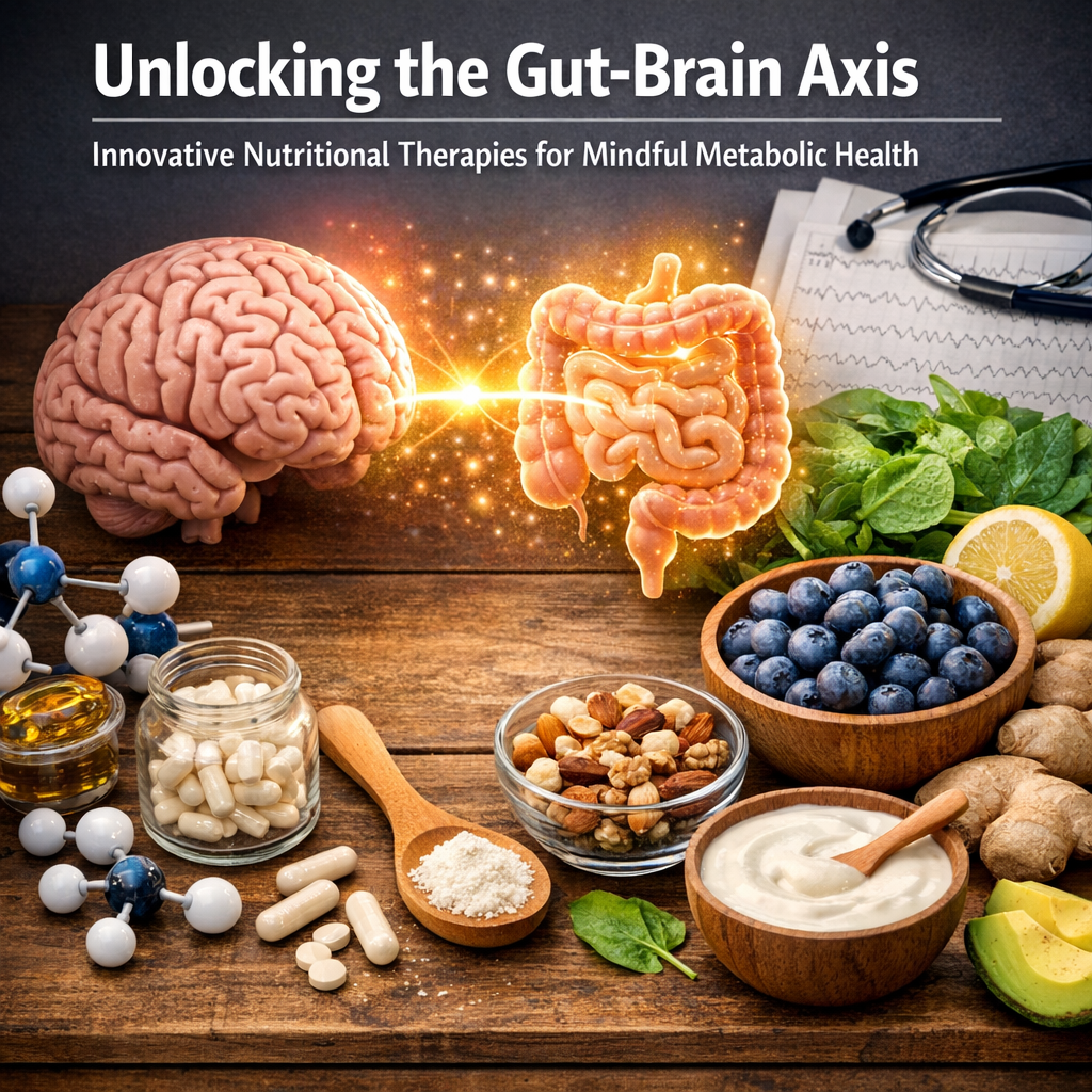 Unlocking the Gut-Brain Axis Innovative Nutritional Therapies for Mindful Metabolic Health