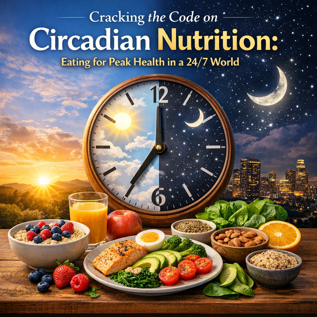 Cracking the Code on Circadian Nutrition Eating for Peak Health in a 24/7 World
