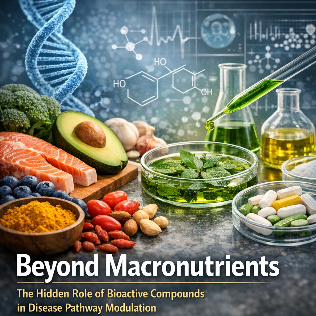 Beyond Macronutrients The Hidden Role of Bioactive Compounds in Disease Pathway Modulation