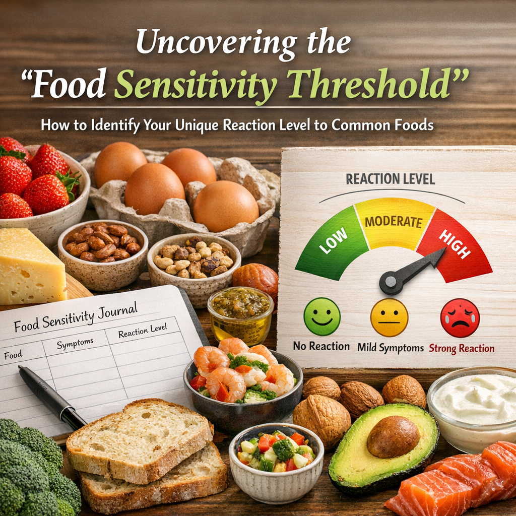 ”Uncovering the ‘Food Sensitivity Threshold’: How to Identify Your Unique Reaction Level to Common Foods”