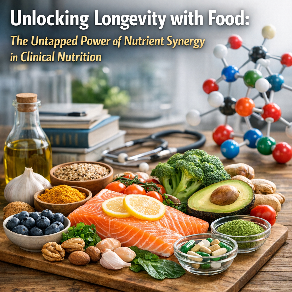 ”Unlocking Longevity with Food: The Untapped Power of Nutrient Synergy in Clinical Nutrition”