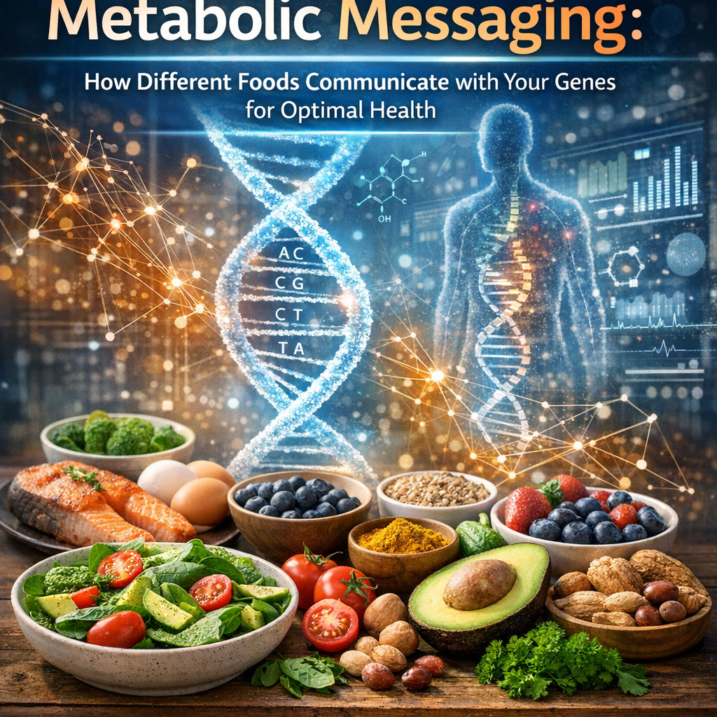 ”Decoding Metabolic Messaging: How Different Foods Communicate with Your Genes for Optimal Health”
