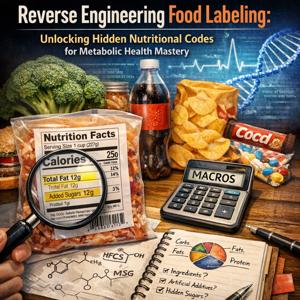 Reverse Engineering Food Labeling: Unlocking Hidden Nutritional Codes for Metabolic Health Mastery