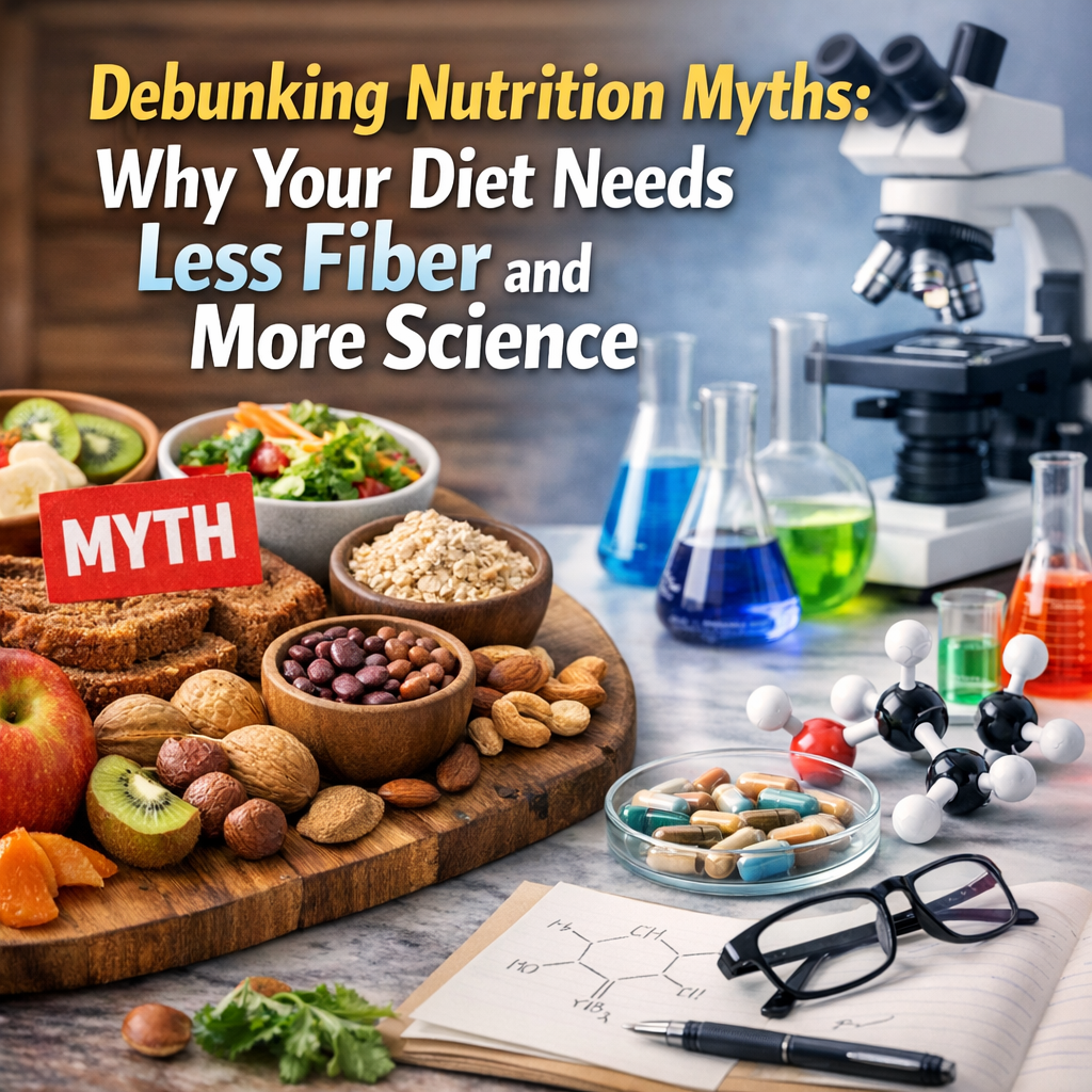 ”Debunking Nutrition Myths: Why Your Diet Needs Less Fiber and More Science”
