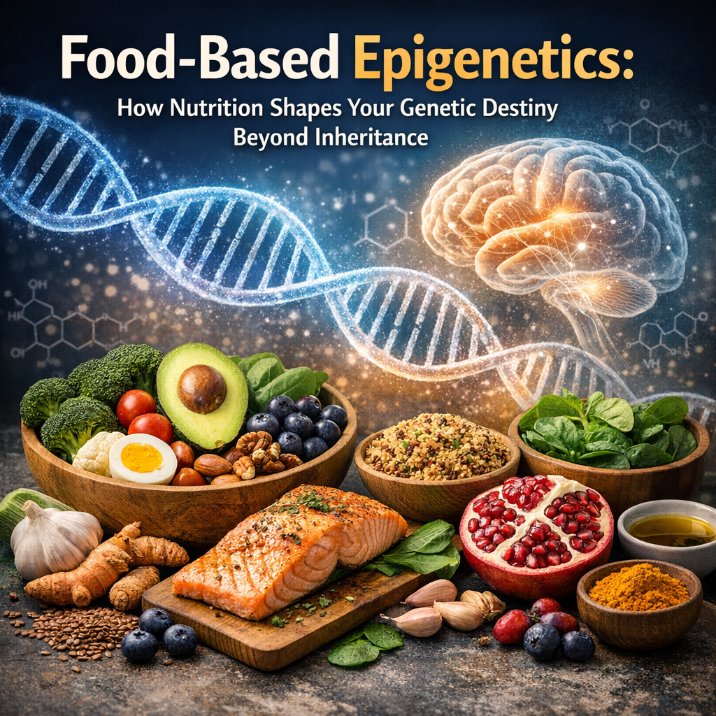 Food-Based Epigenetics: How Nutrition Shapes Your Genetic Destiny Beyond Inheritance