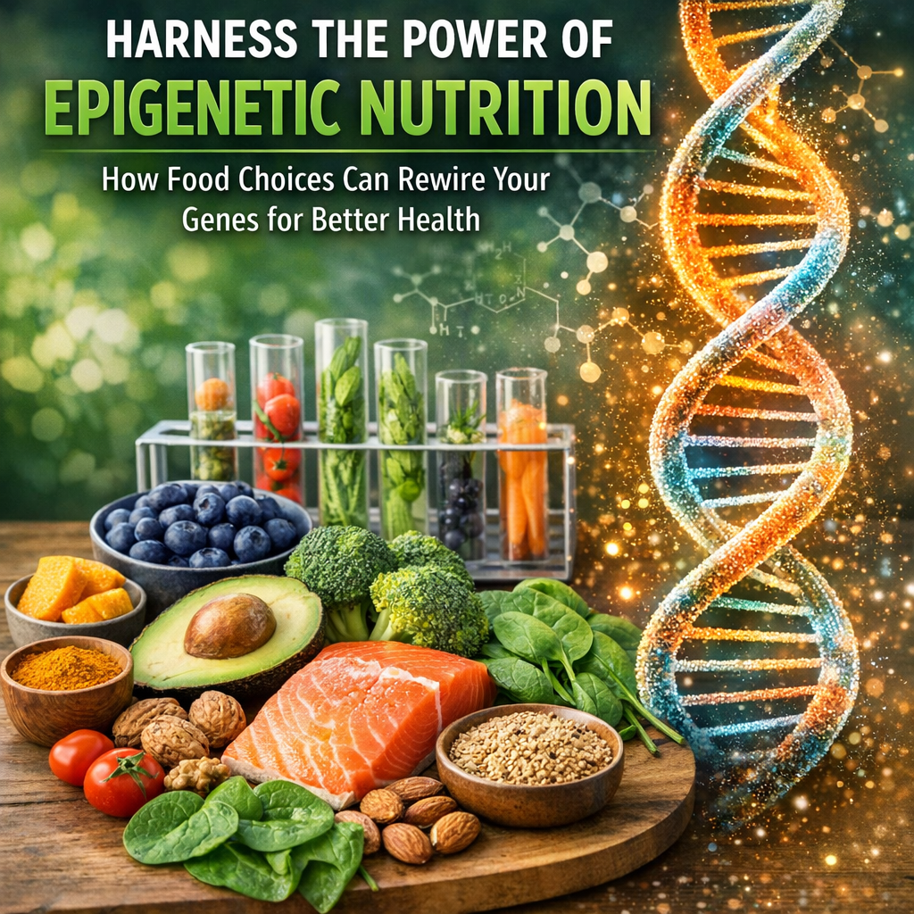 ”Harness the Power of Epigenetic Nutrition: How Food Choices Can Rewire Your Genes for Better Health”