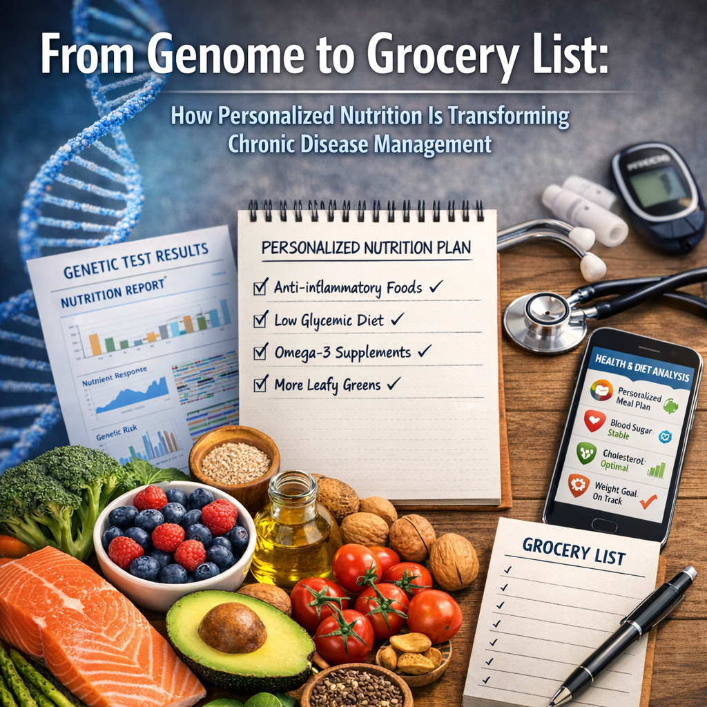 From Genome to Grocery List: How Personalized Nutrition Is Transforming Chronic Disease Management