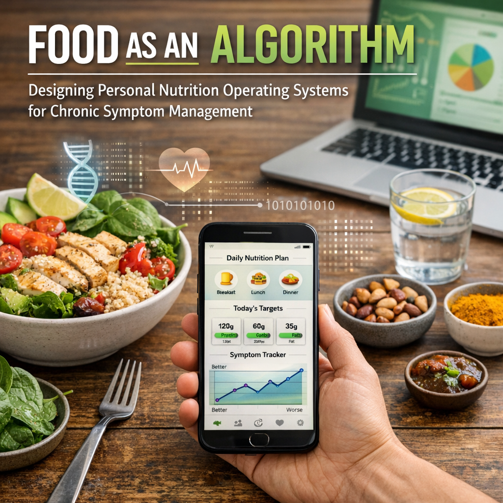 Food as an Algorithm: Designing Personal Nutrition Operating Systems for Chronic Symptom Management