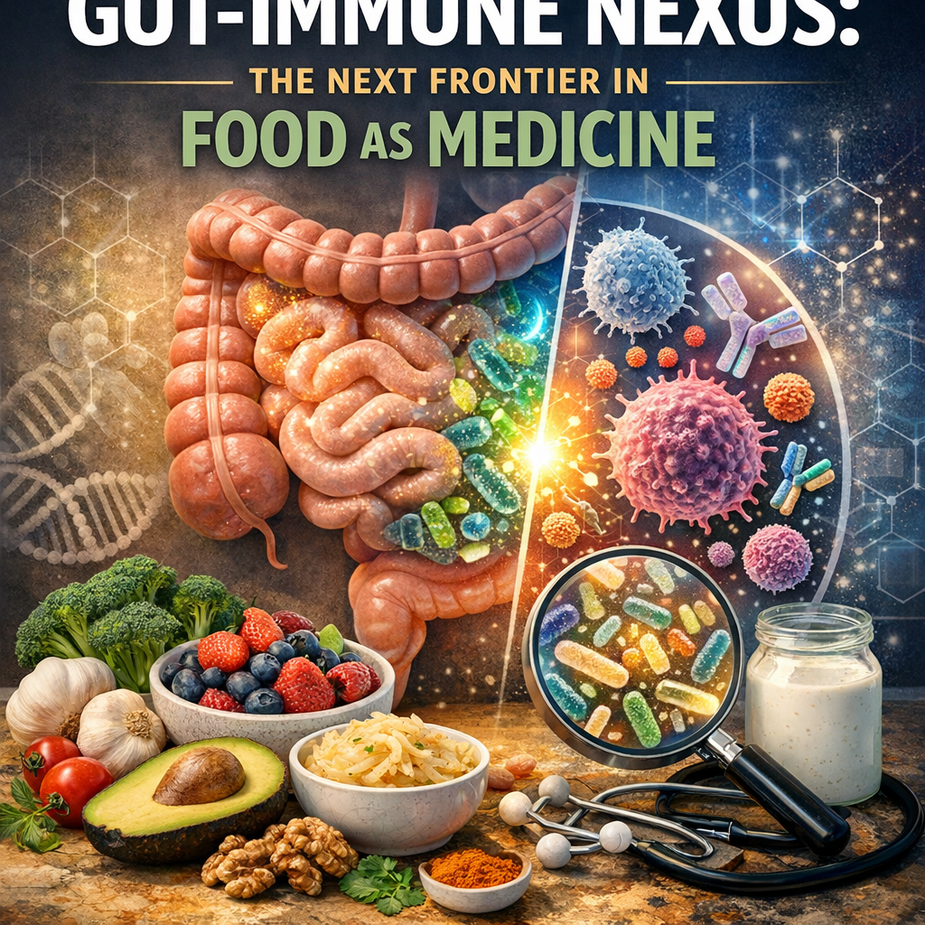 ”Gut-Immune Nexus: The Next Frontier in Food as Medicine”