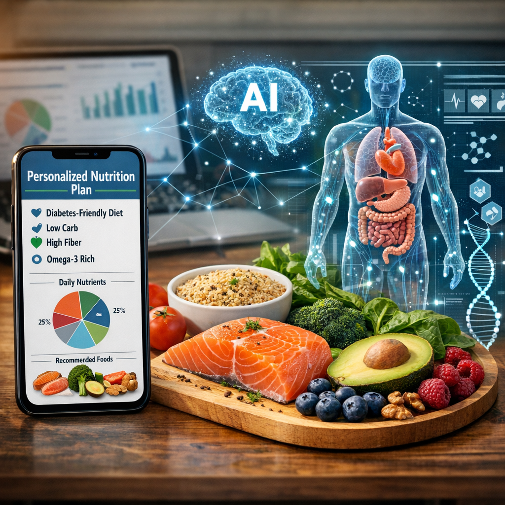 ”The Future of Personalized Nutrition: Harnessing AI to Craft Custom Diets That Tackle Chronic Conditions”
