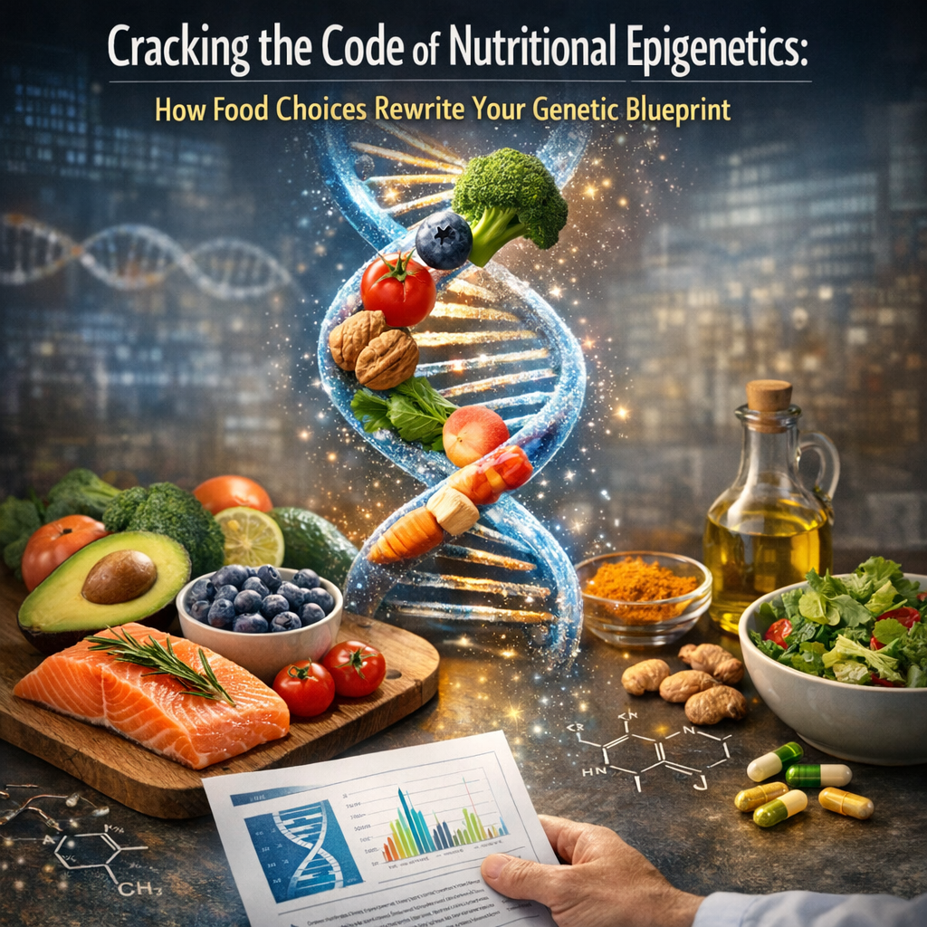 Cracking the Code of Nutritional Epigenetics: How Food Choices Rewrite Your Genetic Blueprint