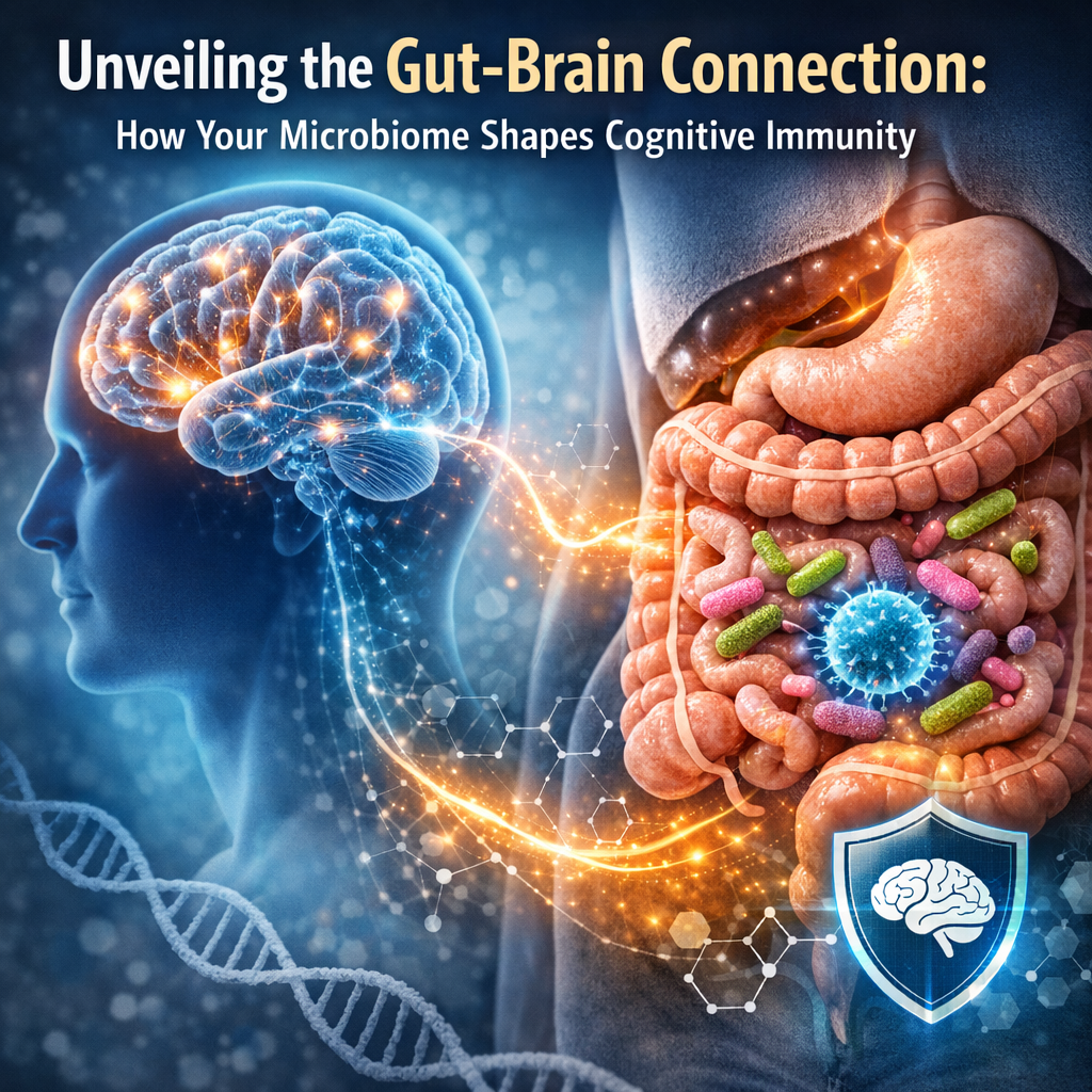 Unveiling the Gut-Brain Connection: How Your Microbiome Shapes Cognitive Immunity