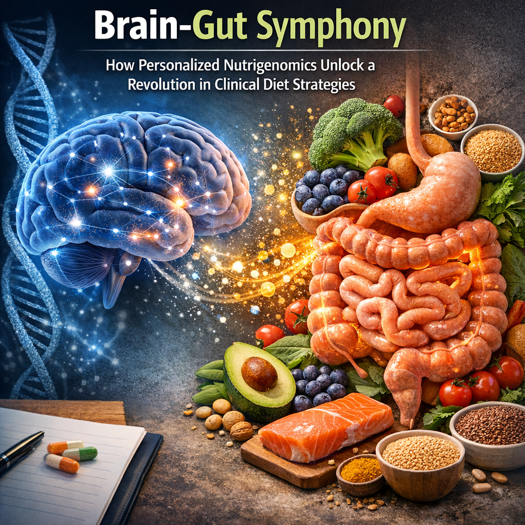 Brain-Gut Symphony: How Personalized Nutrigenomics Unlock a Revolution in Clinical Diet Strategies