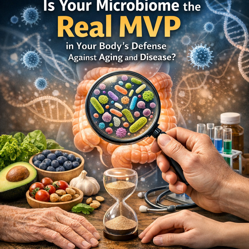 Is Your Microbiome the Real MVP in Your Body’s Defense Against Aging and Disease?